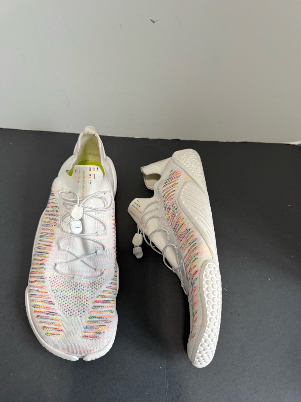 NWOT Vivobarefoot Motus Flex Training Shoes Men’s White Knit EU 43 - Picture 8 of 13